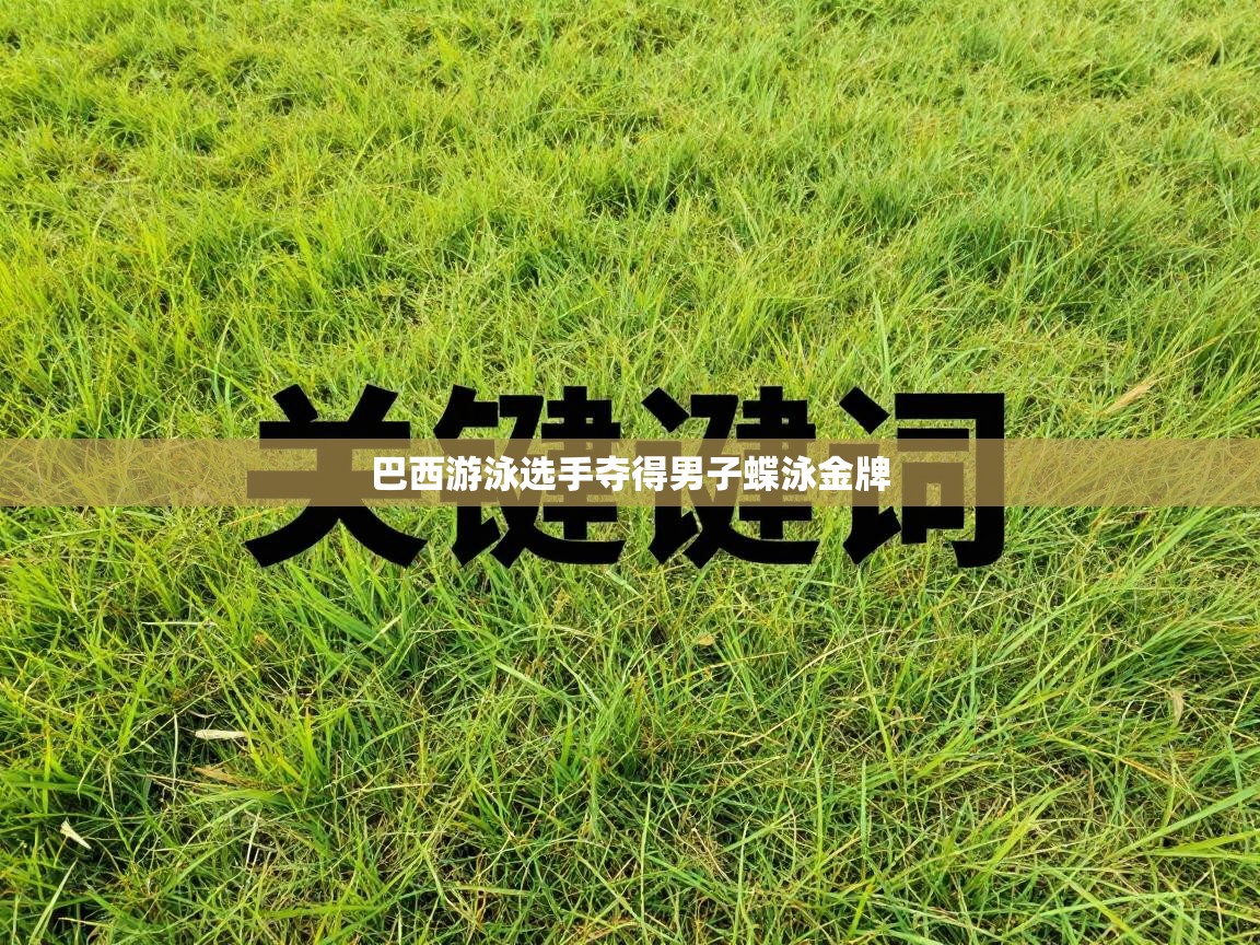 开云体育网络异常修复-巴西游泳选手夺得男子蝶泳金牌  第2张